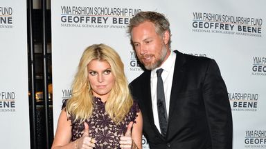 Jessica Simpson and Eric Johnson have three children together. Pic: AP